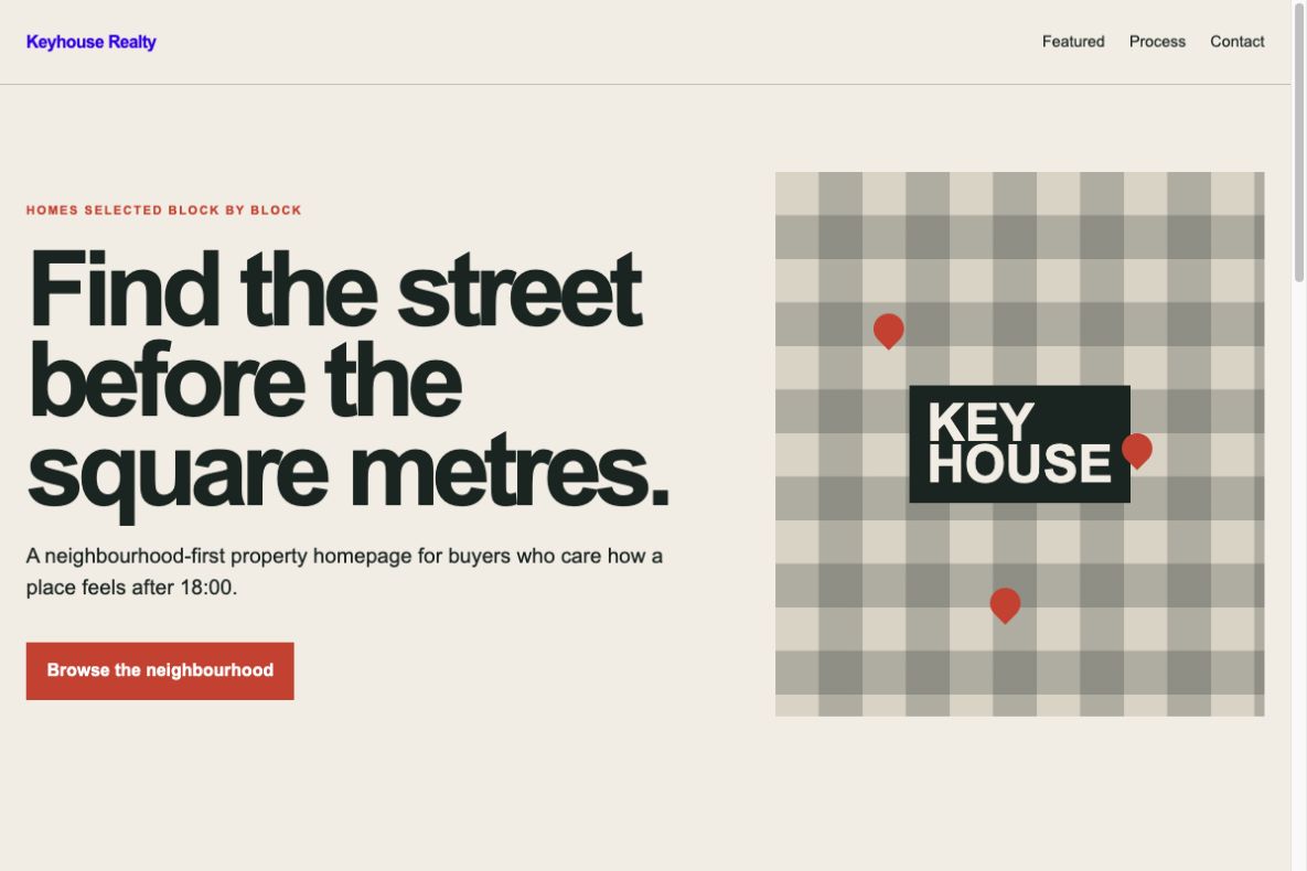 Voorbeeld van Keyhouse Realty